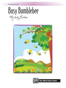 ALFRED BUSY Bumblebee Sheet Music By Melody Bober For Piano Duet ,1 Piano 4 Hands