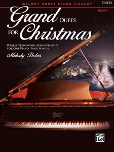ALFRED GRAND Duets For Christmas Book 1 For Early Elementar Piano,1piano 4 Hands