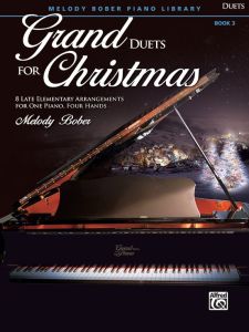ALFRED GRAND Duets For Christmas Book 3 For Late Elementary 1 Piano 4 Hands