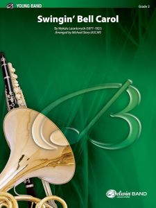 BELWIN MYKOLA Leontovych Swingin' Bell Carol For Concert Band Level 2 Score & Parts