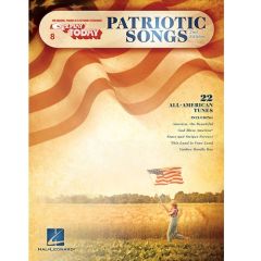 HAL LEONARD EZ Play Today 8 Patriotic Songs For Electronic Keyboard 2nd Edition