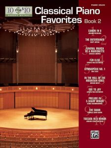 ALFRED 10 For $10 Sheet Music Classical Piano Favorites Book 2