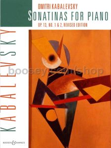 BOOSEY & HAWKES KABALEVSKY Sonatinas For Piano Op.13 Nos. 1 & 2 Revised Edition