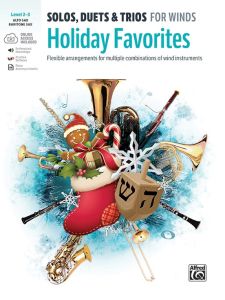 ALFRED BILL Galliford Solos, Duets & Trios For Winds Holiday Favorites Grade 2-3