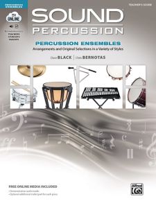 ALFRED DAVE Black & Chris Bernotas Sound Percussion Ensembles Conductor Score
