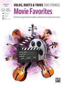 ALFRED BILL Galliford Solos, Duets & Trios For Strings Movie Favourites For Viola