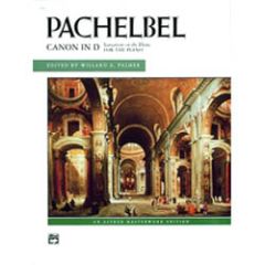 ALFRED JOHANN Pachelbel Canon In D Variations On The Theme Edited Willard A Palmer