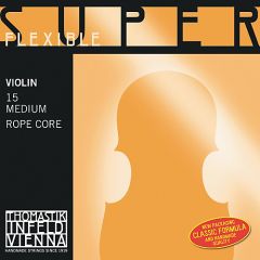 THOMASTIK-INFELD SUPERFLEXIBLE 4/4 Violin String Set W/chrome 