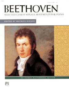 ALFRED BEETHOVEN Selected Intermediate To Early Advanced Piano Sonata Movements Vol2