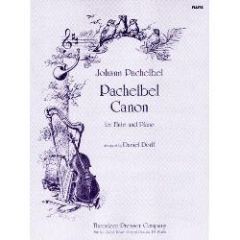 THEODORE PRESSER JOHANN Pachelbel Canon For Flute & Piano Arranged By Daniel Dorff