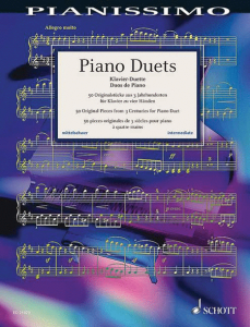 SCHOTT PIANO Duets 50 Original Pieces From 3 Centures Pianissimo Series
