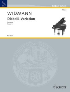 SCHOTT DIABELLI-VARIATION By Jorg Widmann & Joerg Widmann