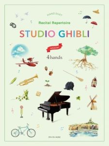 ZEN ON STUDIO Ghibli Recital Repertoire For Piano Duet Advanced