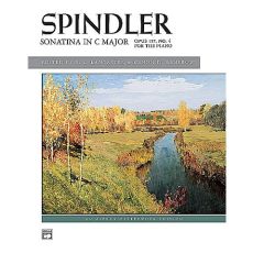 ALFRED FRITZ Spindler Sonatina In C Major Opus 157 No 4 For Piano