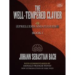DOVER PUBLICATION J.S. Bach The Well-tempered Clavier Book 1 - 48 Preludes & Fugues