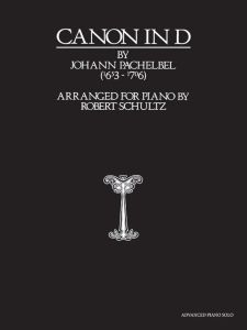 ALFRED JOHANN Pachelbel Canon In D Arranged For Piano Solo By Robert Schultz