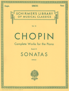 G SCHIRMER CHOPIN Sonatas For Piano Solo