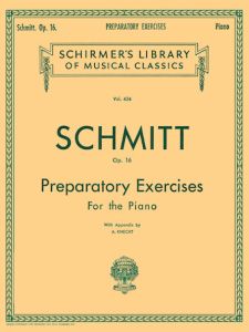 G SCHIRMER SCHMITT Preparatory Exercises Op.16 For The Piano