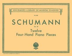 G SCHIRMER 12 Pieces For Large & Small Children Op 85 Piano Duet