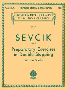 G SCHIRMER SEVCIK Preparatory Exercises In Double-stopping Op 9 For The Violin