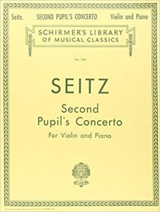 G SCHIRMER SEITZ Second Pupil's Concerto No. 2 In G Major Op. 13 For Violin & Piano