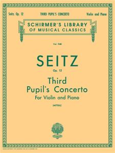 G SCHIRMER PUPIL'S Concerto No. 3 In G Minor Op. 12 (orchestra / Piano / Violin)