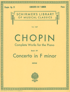HAL LEONARD CHOPIN Concerto No.2 In F Minor Op.21 For Piano Solo