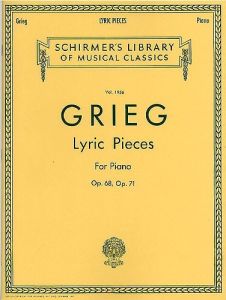 G SCHIRMER GRIEG Lyric Pieces Volume 5 Opus 68 & 71 For The Piano