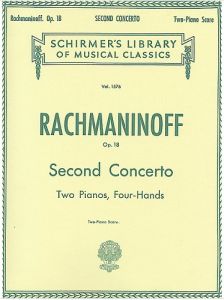 G SCHIRMER RACHMANINOFF Concerto No. 2 In C Minor Op. 18 For 2 Pianos 4 Hands