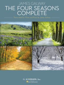 G SCHIRMER THE Four Seasons Complete Transcribed For Flute & Piano By James Galway