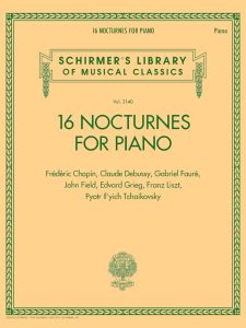 G SCHIRMER 16 Noctures For Piano