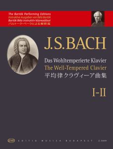 EDITIO MUSICA BUDAPE J.S. Bach The Well-tempered Clavier Book 1-2 For Piano Solo