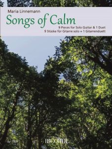 RICORDI SONGS Of Calm 9 Pieces For Solo Guitar & 1 Duet By Maria Linnemann