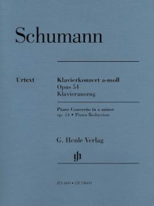 HENLE SCHUMANN Piano Concerto In A Minor Opus 54 Piano Reduction