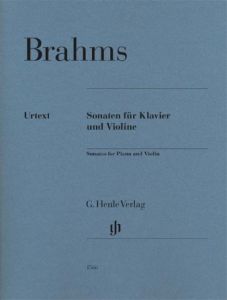 HENLE BRAHMS Violin Sonatas Violin & Piano