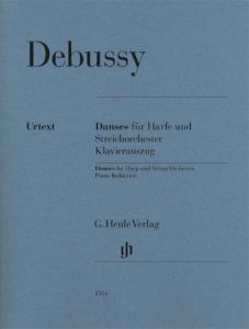 HENLE DEBUSSY Danses For Harp & String Orchestra For Piano Reduction