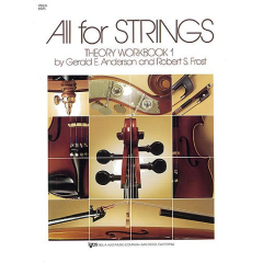 NEIL A.KJOS ANDERSON-FROST All For Strings Theory Workbook 1