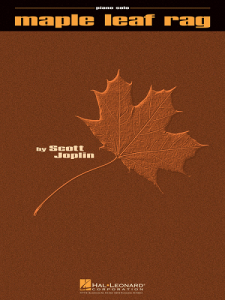 HAL LEONARD MAPLE Leaf Rag By Scott Joplin For Piano Solo