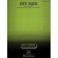 HAL LEONARD HEY Jude By John Lennon & Paul Mccartney For Piano/vocal/guitar