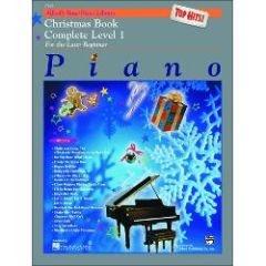 ALFRED ALFRED'S Basic Piano Library Top Hits! Christmas Book Complete Level 1 (1a/1b)