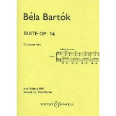 BOOSEY & HAWKES BELA Bartok Suite Opus 14 For Piano Solo New Edition 1992 By Peter Bartok