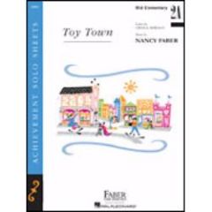 FABER TOY Town Mid Elementary Piano Solo By Nancy Faber