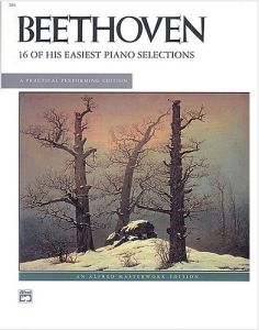 ALFRED LUDWIG Van Beethoven 16 Of His Easiest Piano Selections
