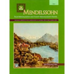 ALFRED MENDELSSOHN 24 Songs For High Voice & Piano