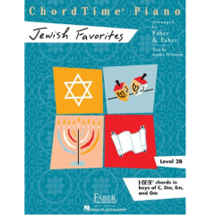 FABER CHORDTIME Piano Jewish Favorites Level 2b