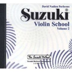SUZUKI SUZUKI Violin School Volume 2 Cd Performed By David Nadien