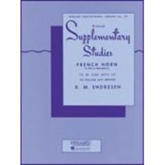 RUBANK R M Endresen Rubank Supplementary Studies For French Horn