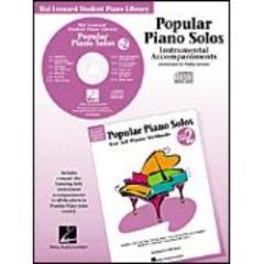 HAL LEONARD HAL Leonard Student Piano Library Popular Piano Solos Level 2 Compact Disc