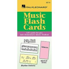HAL LEONARD HAL Leonard Student Piano Library Music Flash Cards Set B