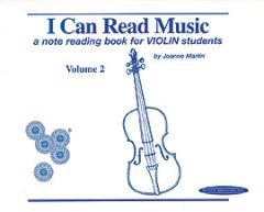 SUZUKI JOAN Martin I Can Read Music Book 2 Violin